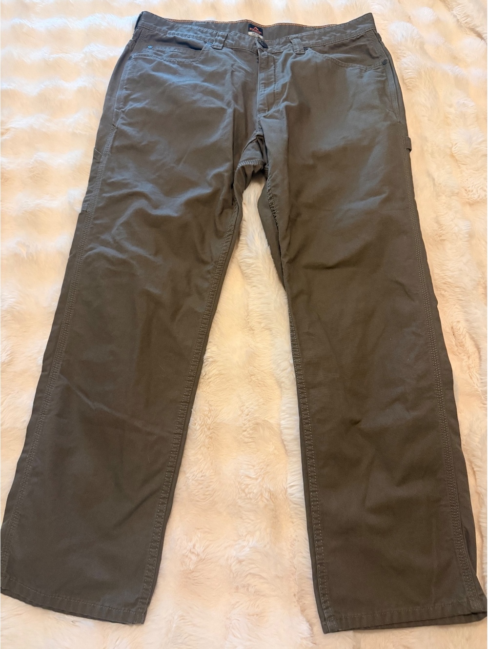 Ridgecut Toughwear Men's Cargo Pants Size 38x32 Olive Green